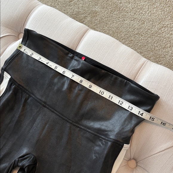 SPANX faux leather stripe leggings - Picture 11 of 13
